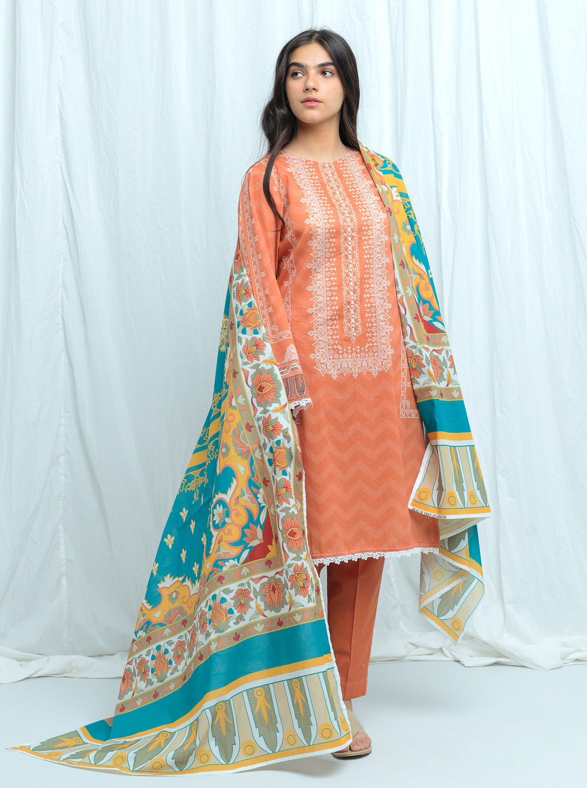 Beechtree - Boho Tales-Printed-2P (UNSTITCHED)