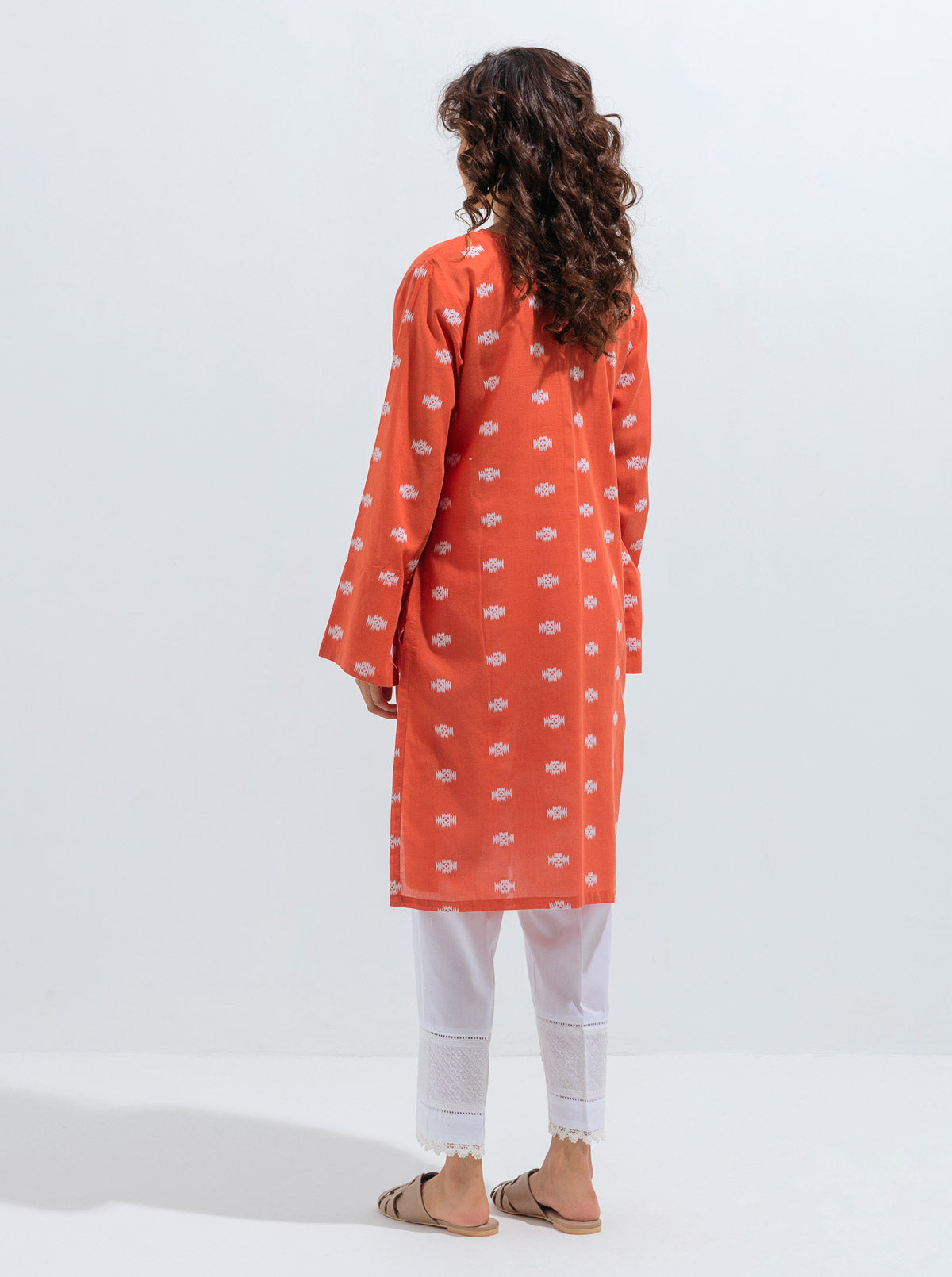 Beechtree - EMBROIDERED JACQUARD SHIRT (PRET)