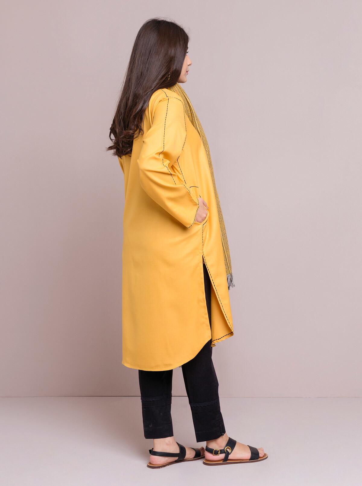 Beechtree - Printed Shirt With Shawl