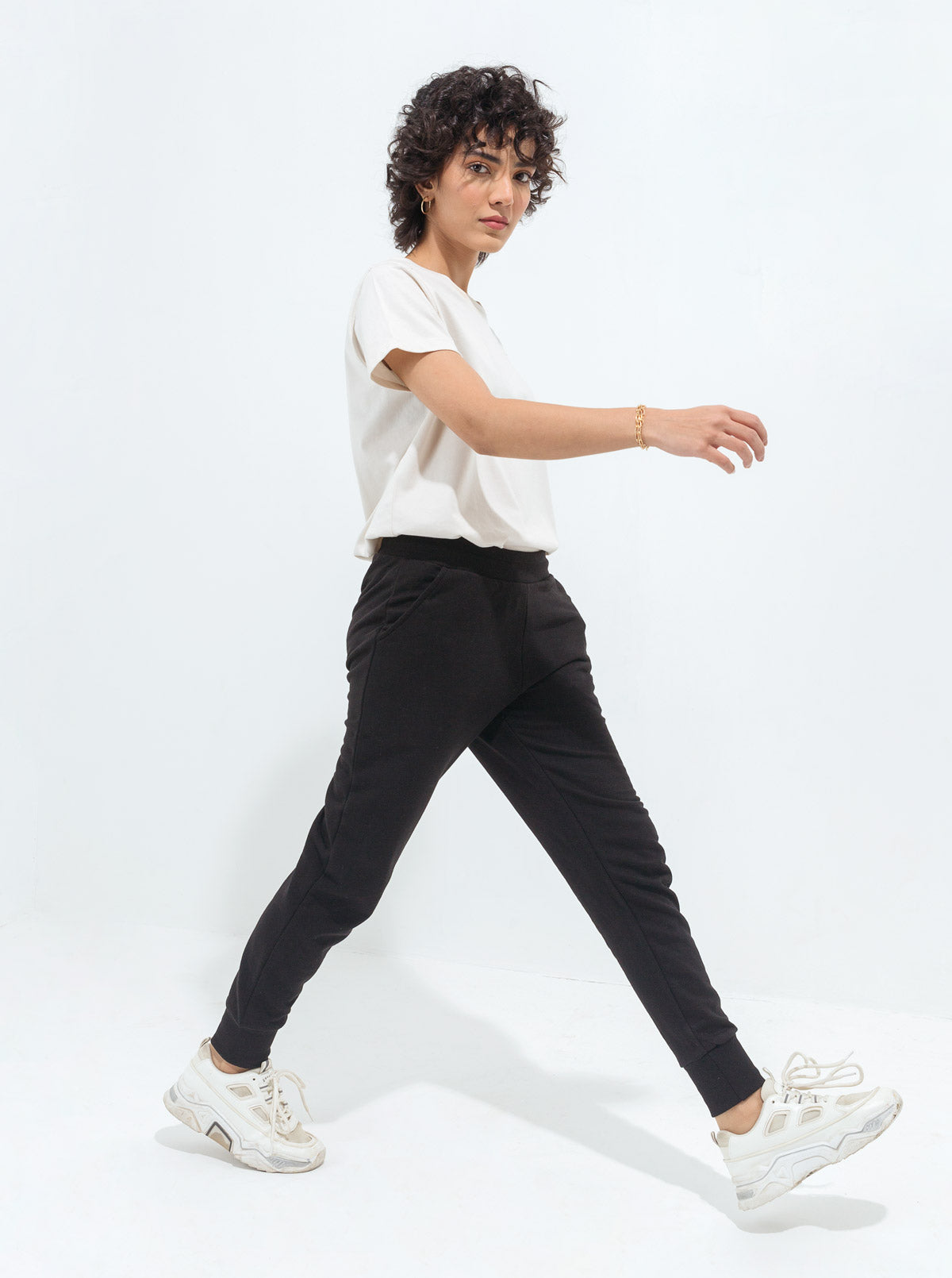 Beechtree - Black Terry Jogger Pants