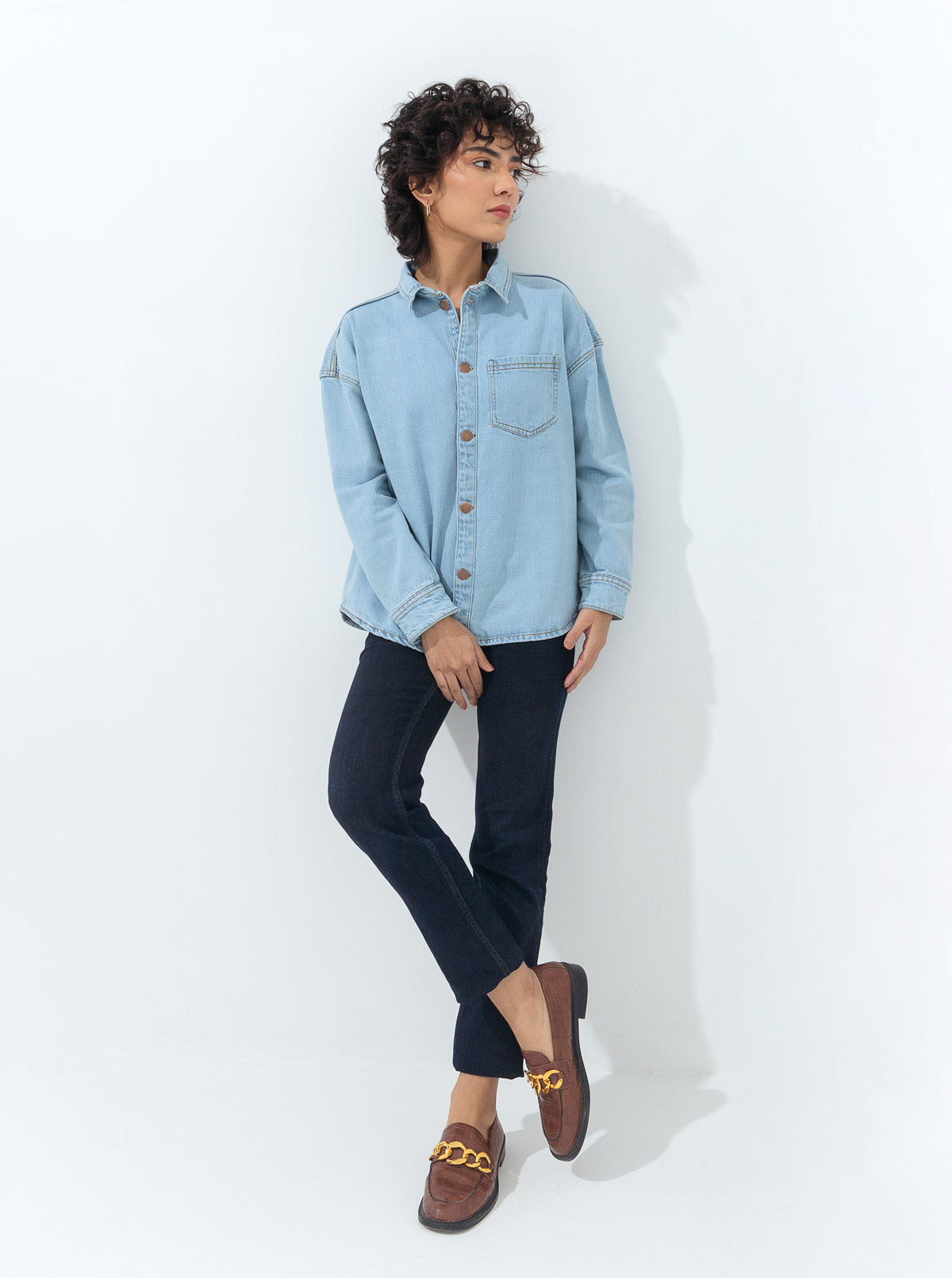 Beechtree - Denim Button Down Shirt