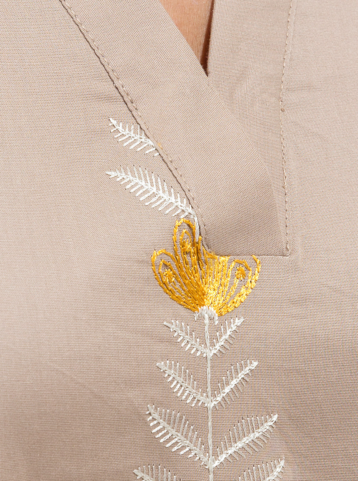 Beechtree - EMBROIDERED CAMBRIC SHIRT (PRET)