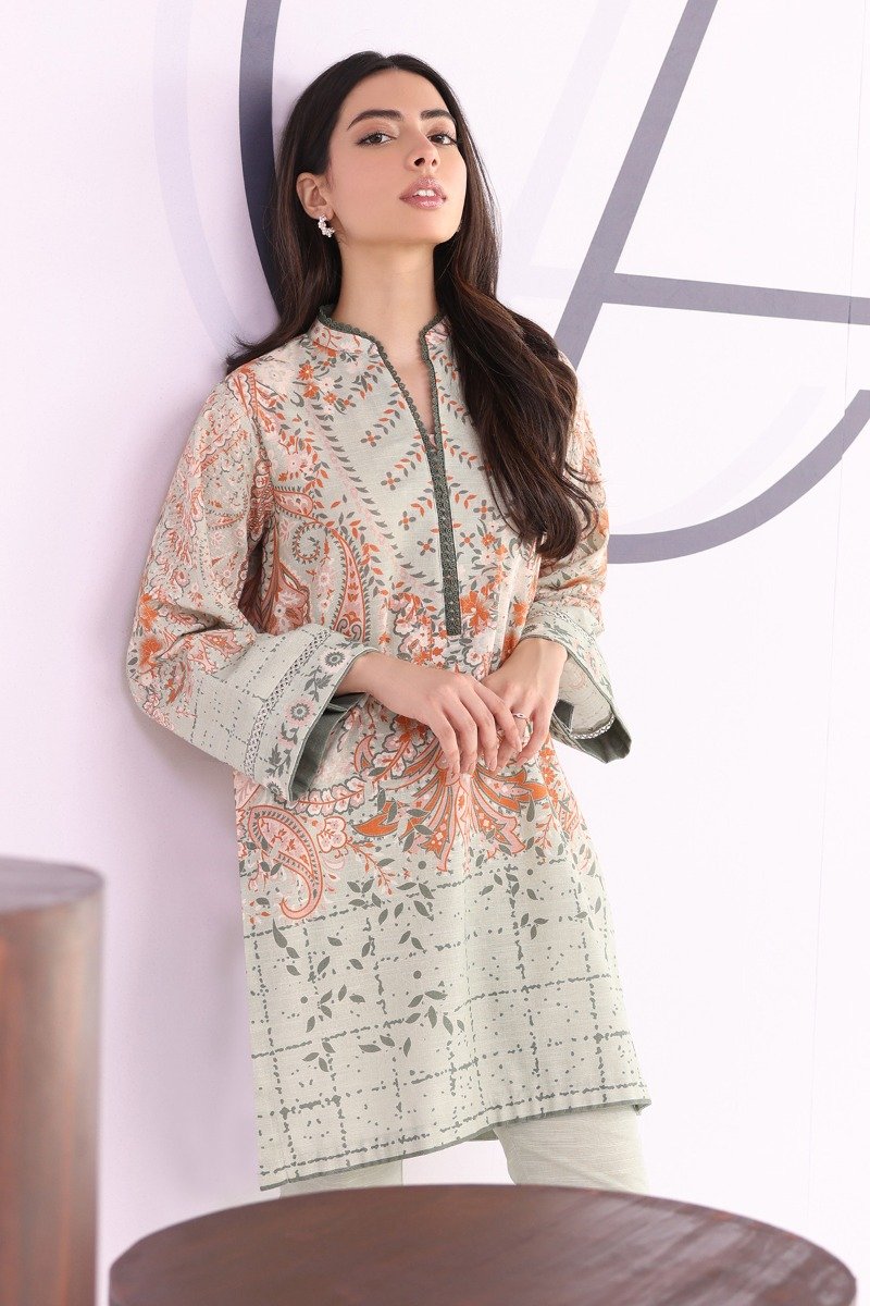 Alkaram - 2 Pc Printed Khaddar Suit