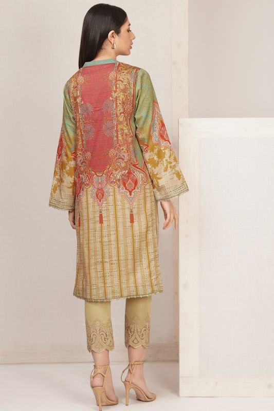 Formal Cotton Satin Kurti