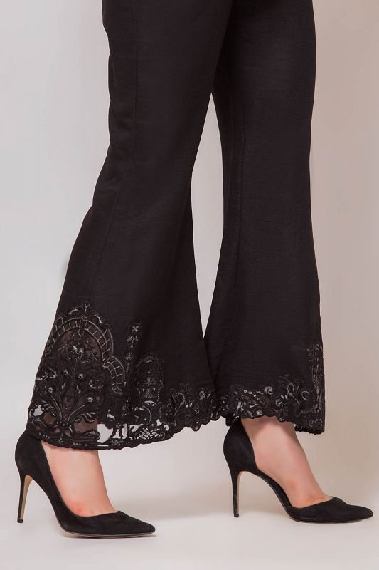 Formal Raw Silk Trouser