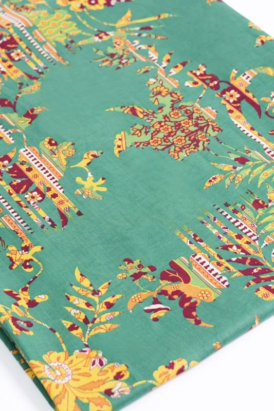 3 Pc Printed Lawn Suit With Printed Lawn Dupatta