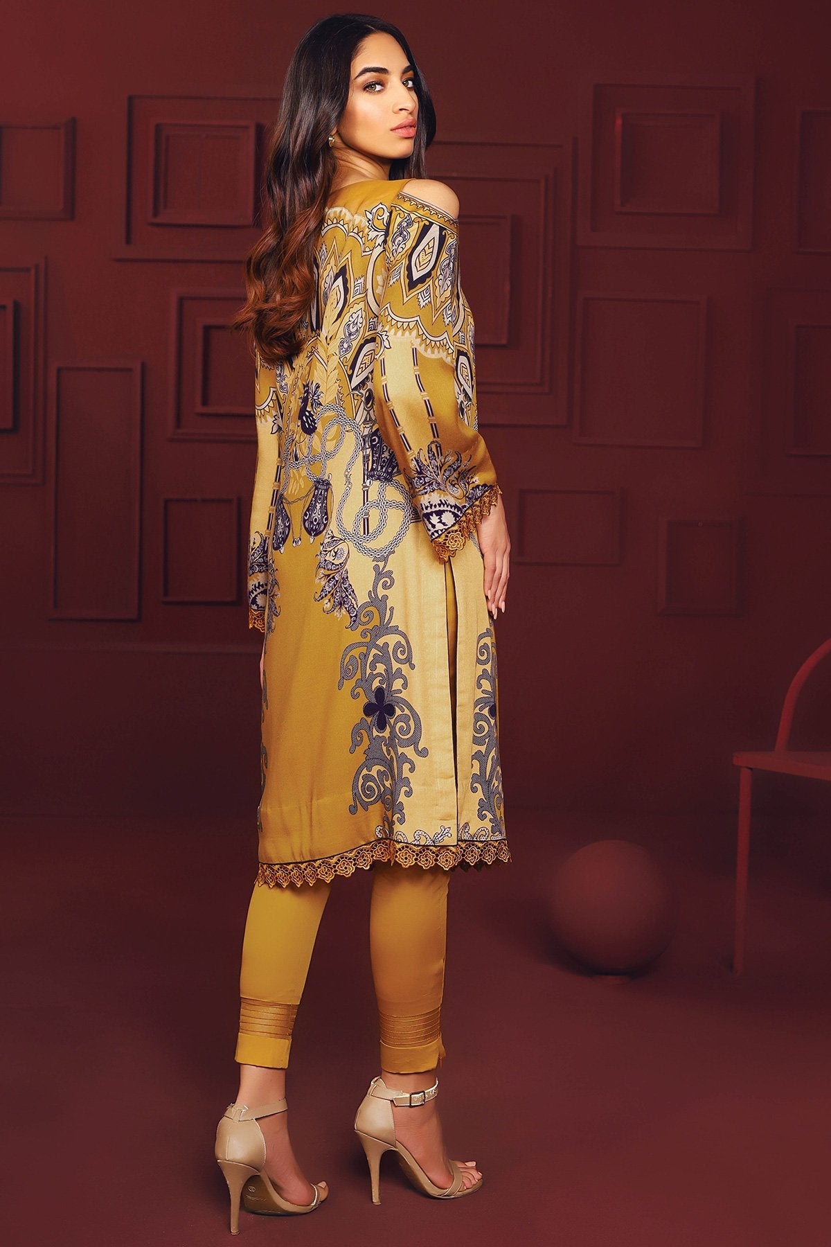 Alkaram - One Piece Printed Twill Viscose Shirt
