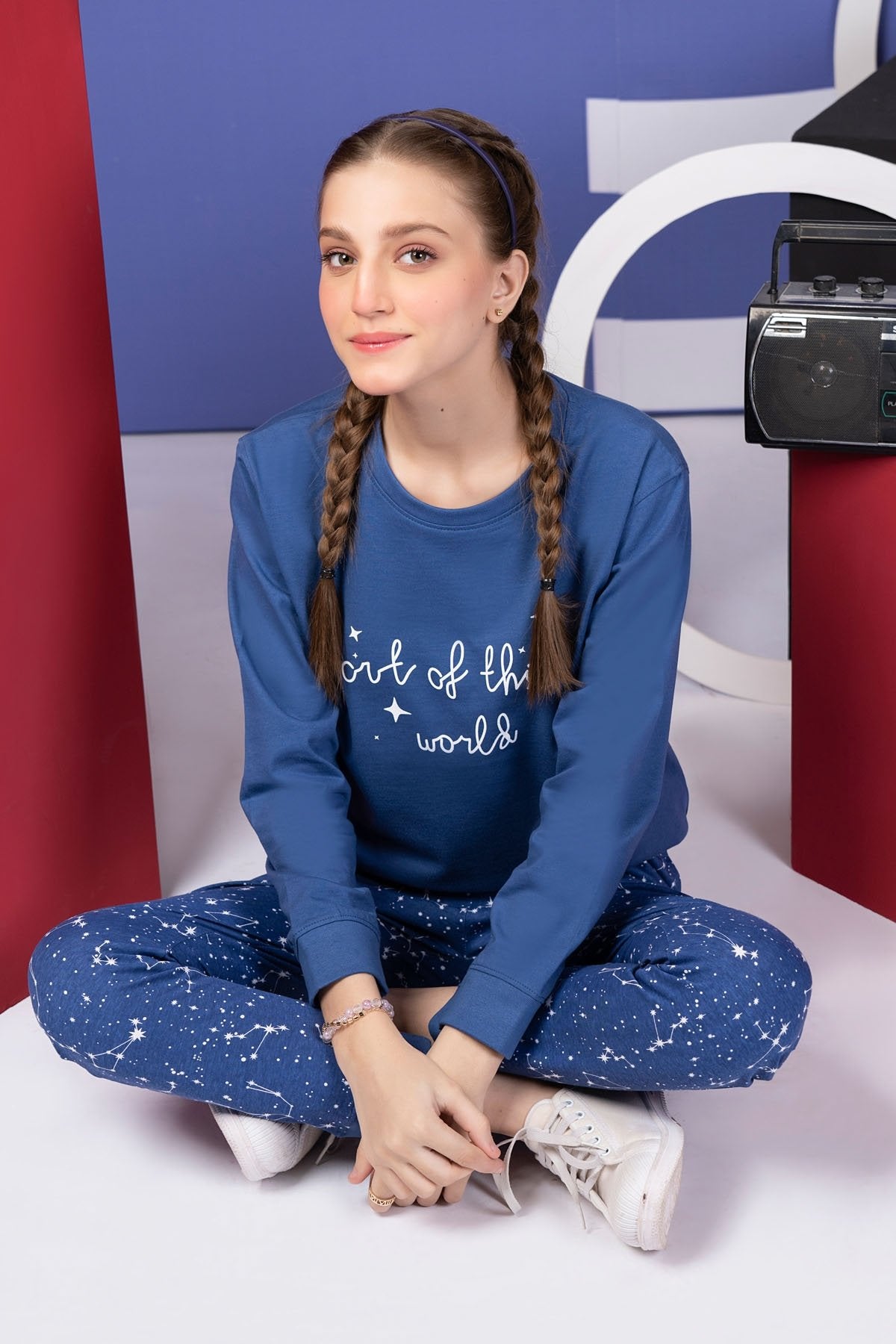 Alkaram - Cotton Poly Matching Set