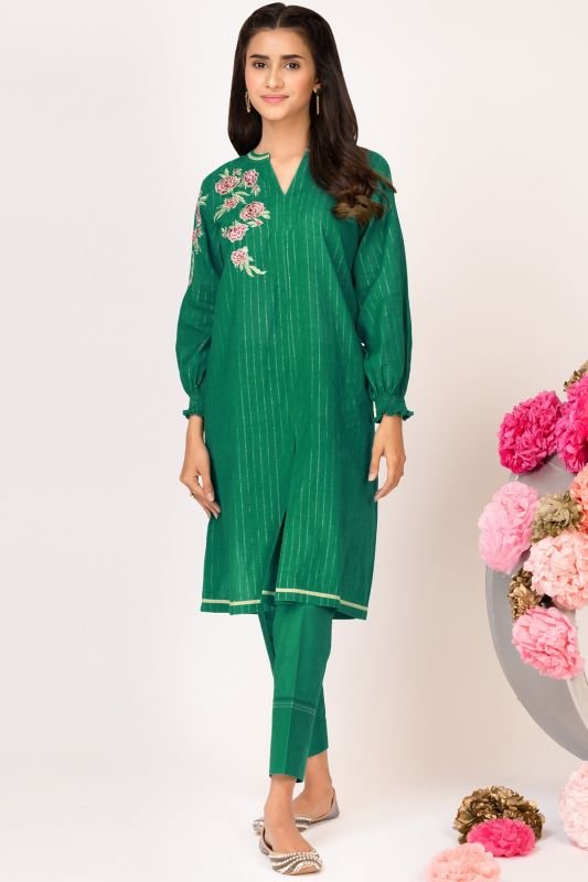 2 Pc Yarn Dyed Suit