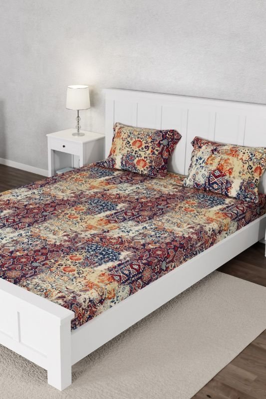 Basic Printed Bed Sheet Set T-150