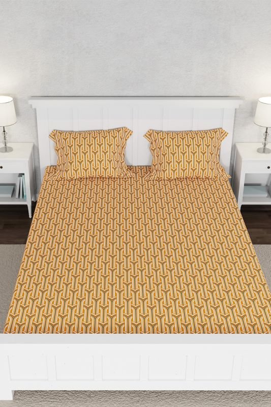 Basic Printed Bed Sheet Set T-150