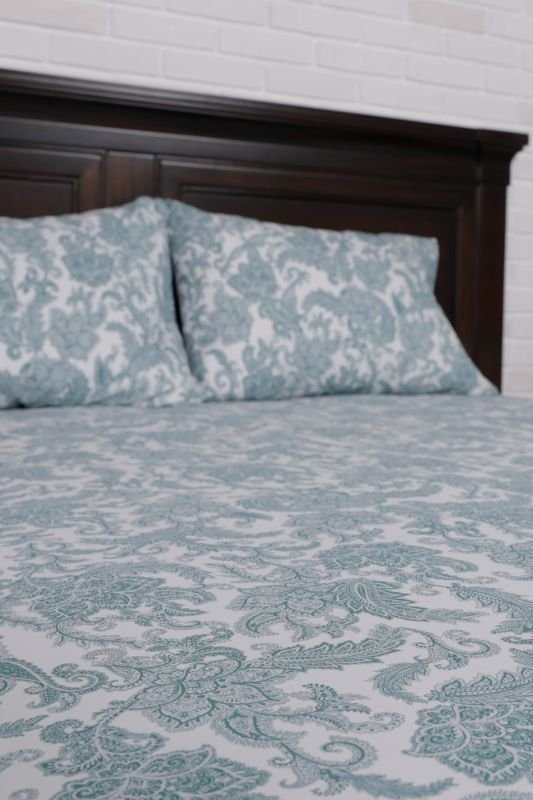 Alkaram - Printed Cotton Bedsheet Set T-200