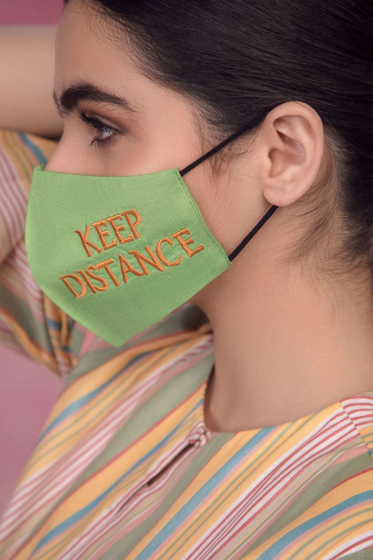 Alkaram - 1 Pc Embroidered Yarn Dyed Shirt