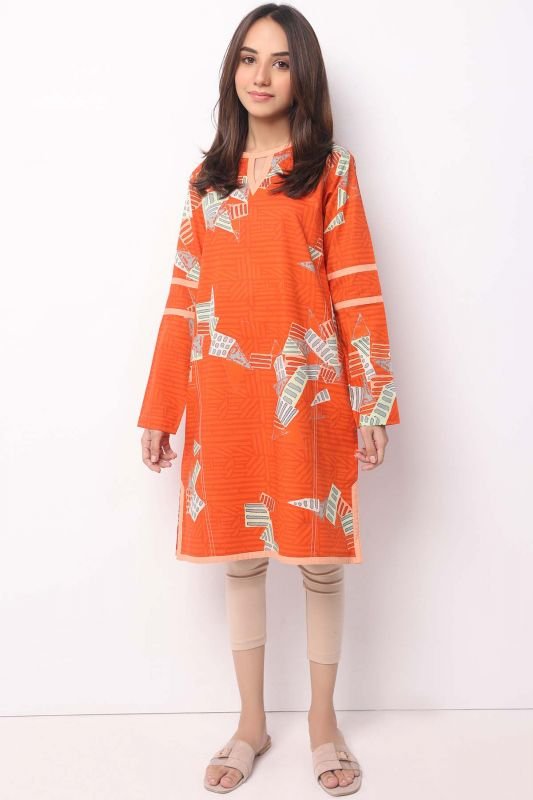 Printed Lawn Kurti
