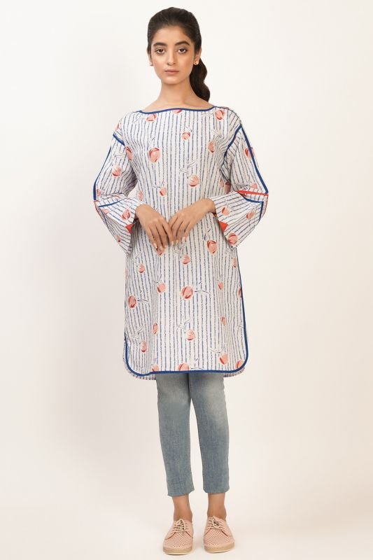 Printed Lawn Kurti