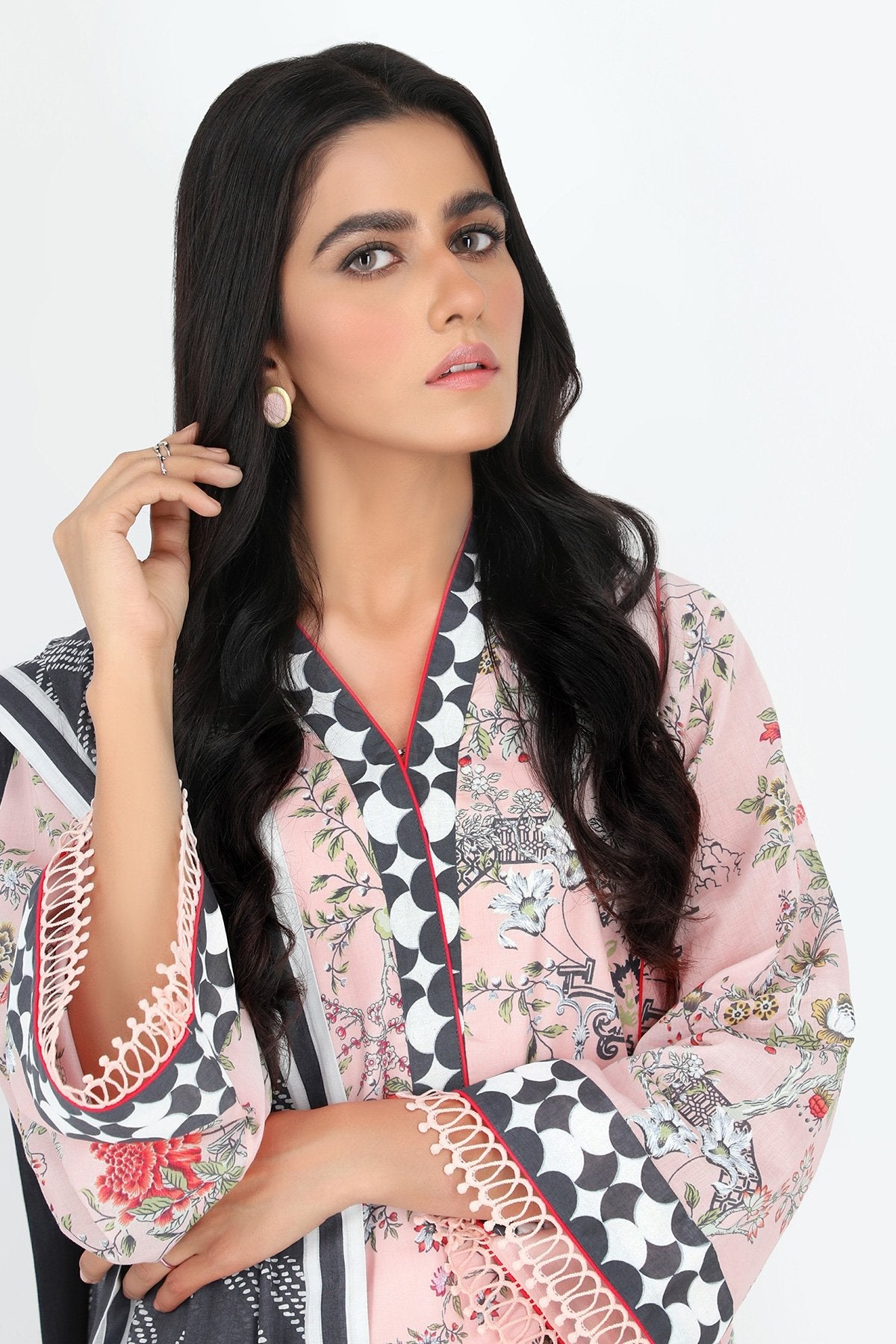 Alkaram - Printed Lawn Shirt