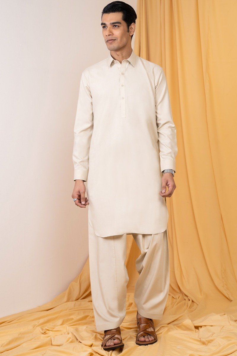 Dyed Karandi Shalwar Kameez