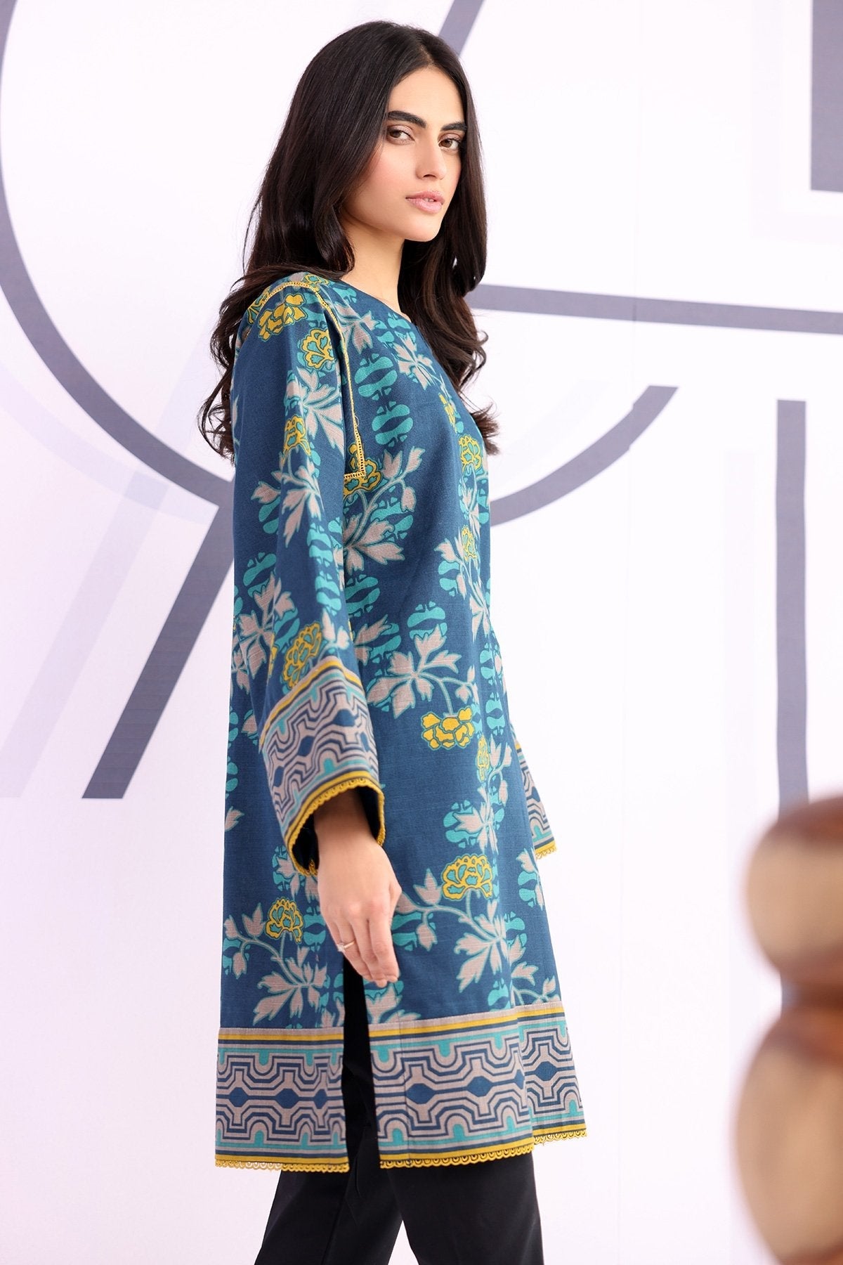 Alkaram - Printed Khaddar Kurti