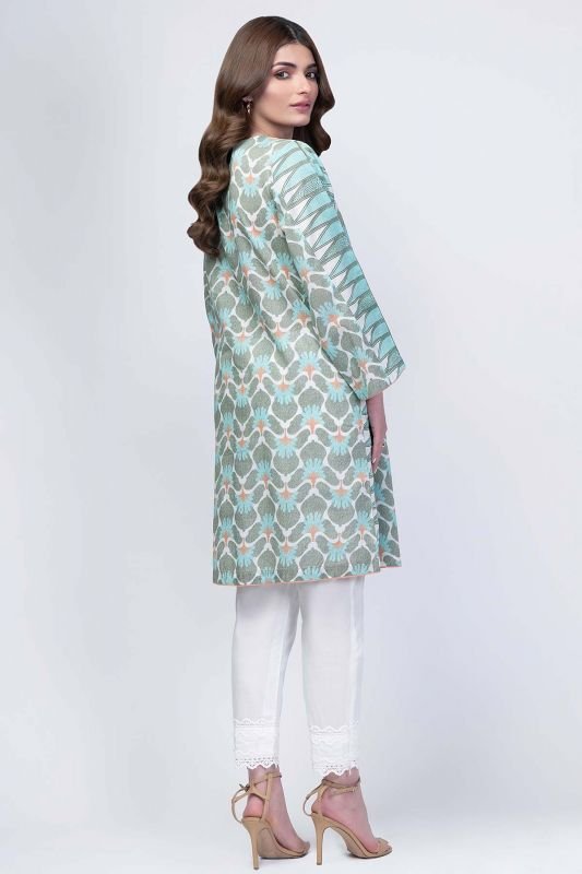 Alkaram - 1 Pc Printed Lawn Shirt