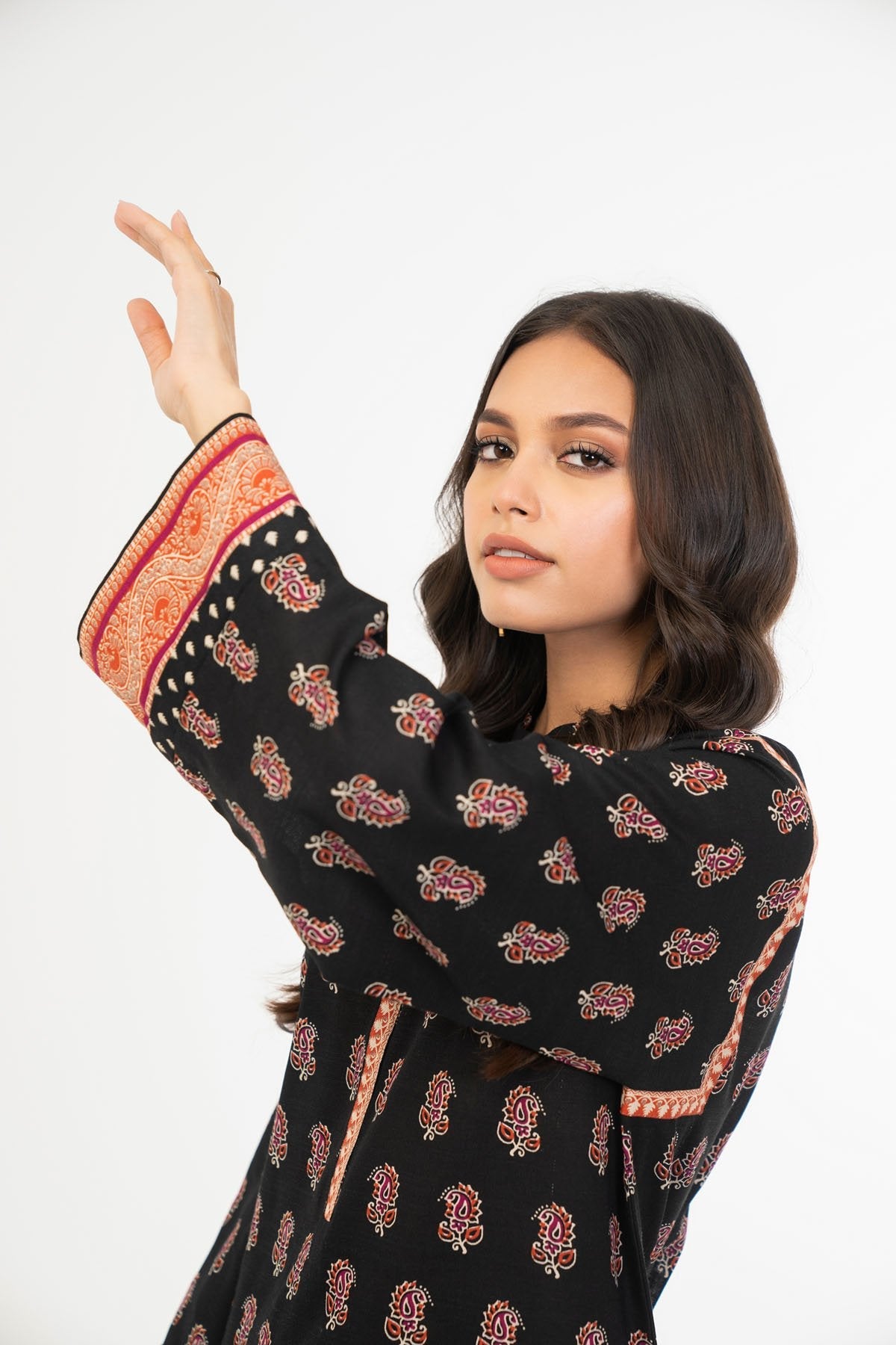 1 Pc Printed Khaddar Shirt