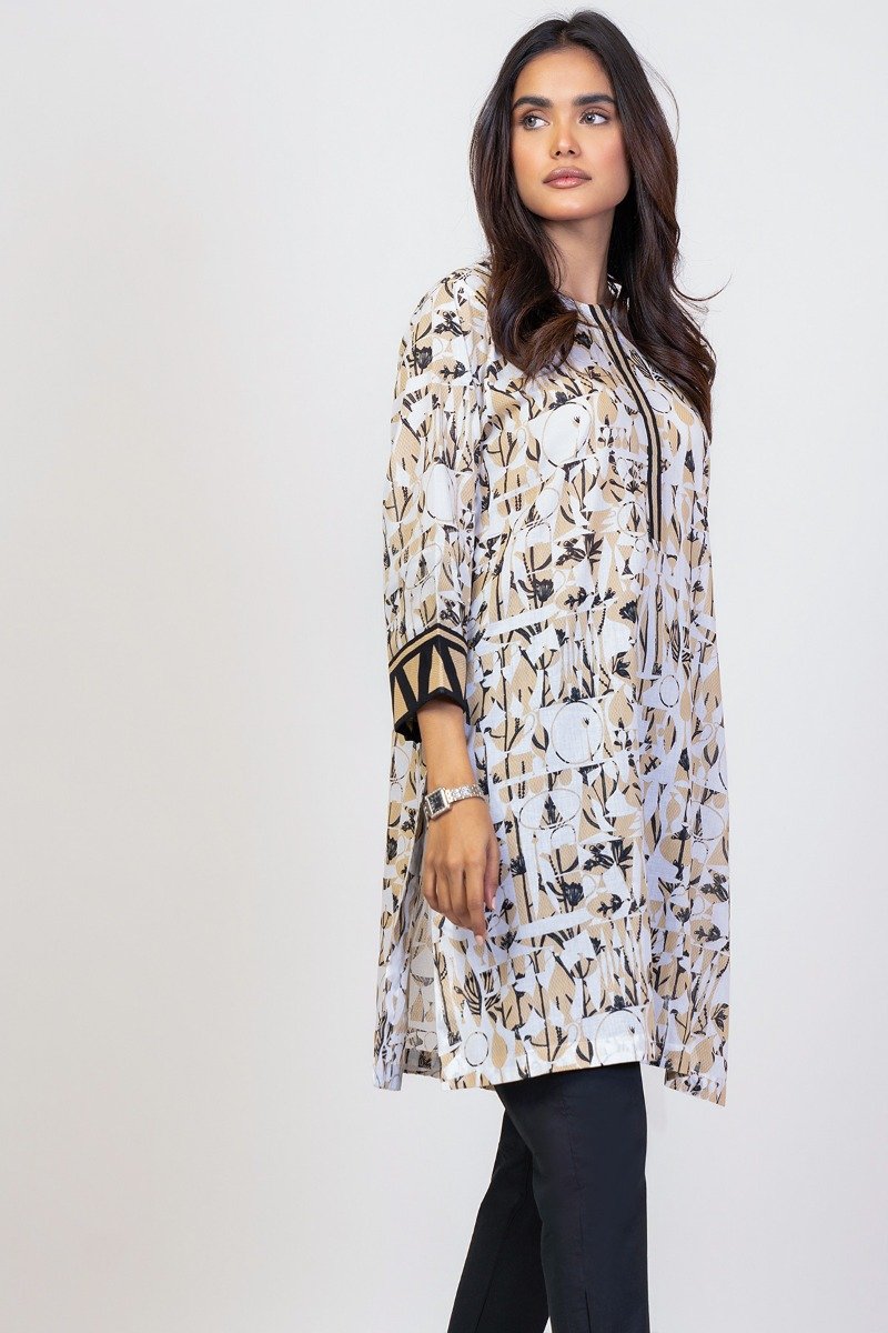 Alkaram - Printed Lawn Kurti