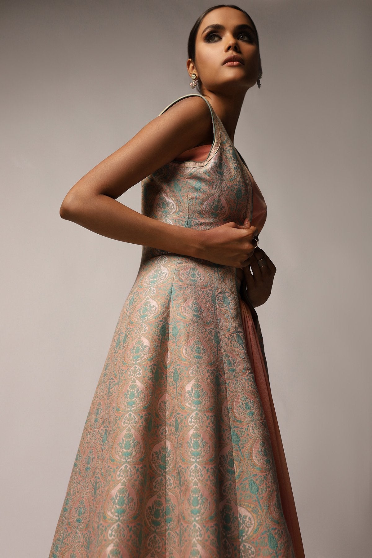 Printed Jacquard Fabric (Sold by Per Meter)