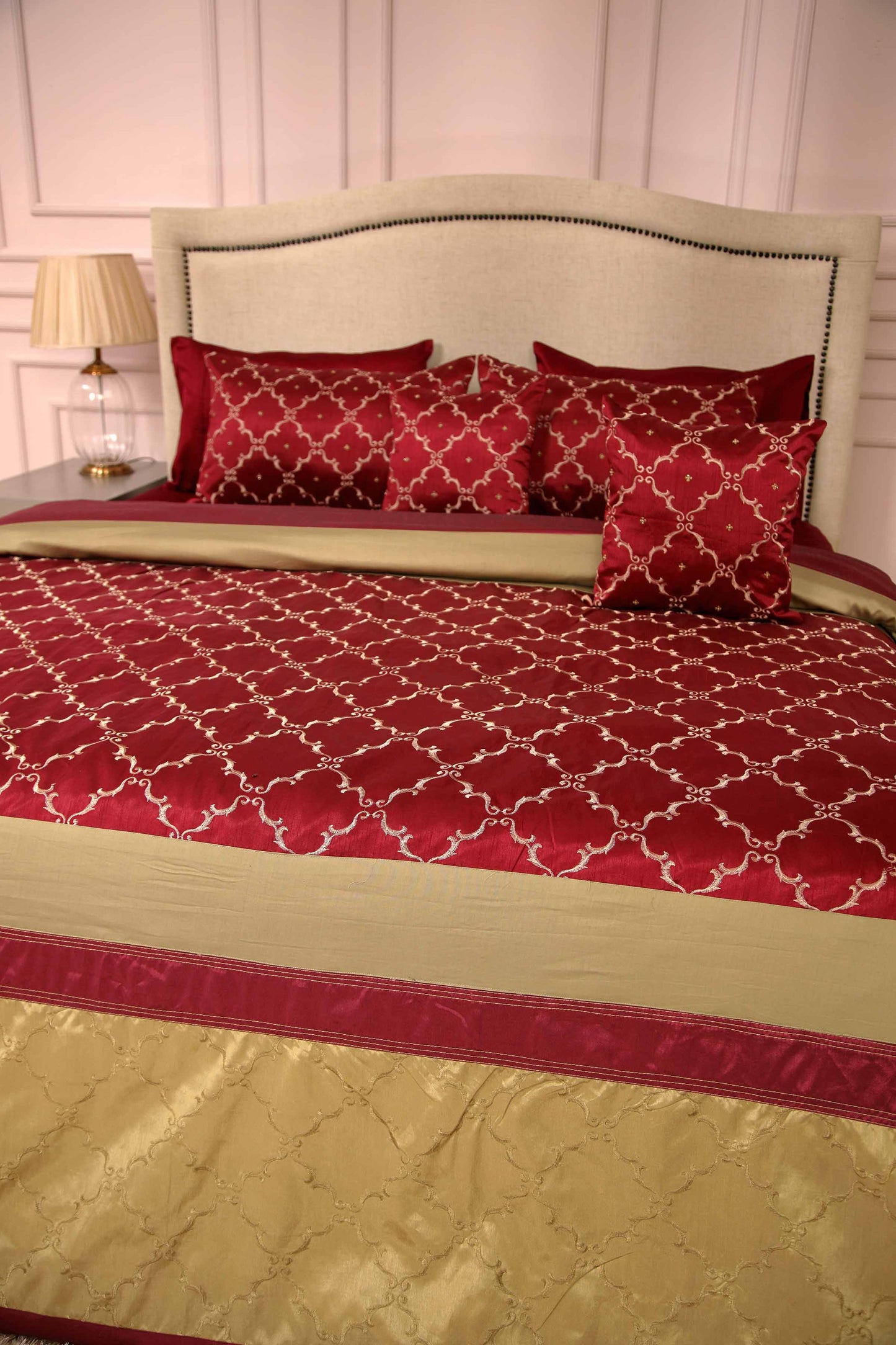 Nishat Linen - Red Fantasy Bridal Set