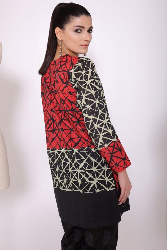 Printed Cambric Kurti