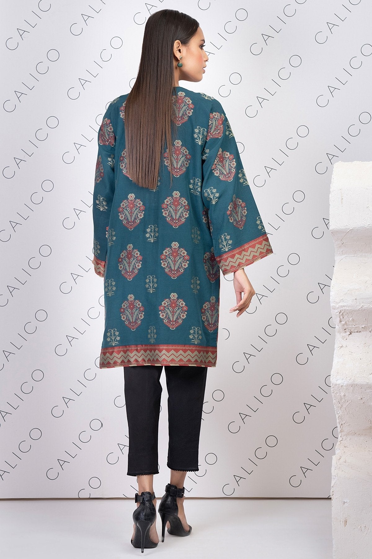 Alkaram - Dyed Jacquard Kurti
