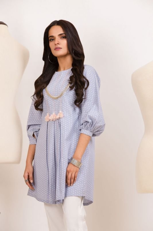 Printed Yarn Dyed Kurti