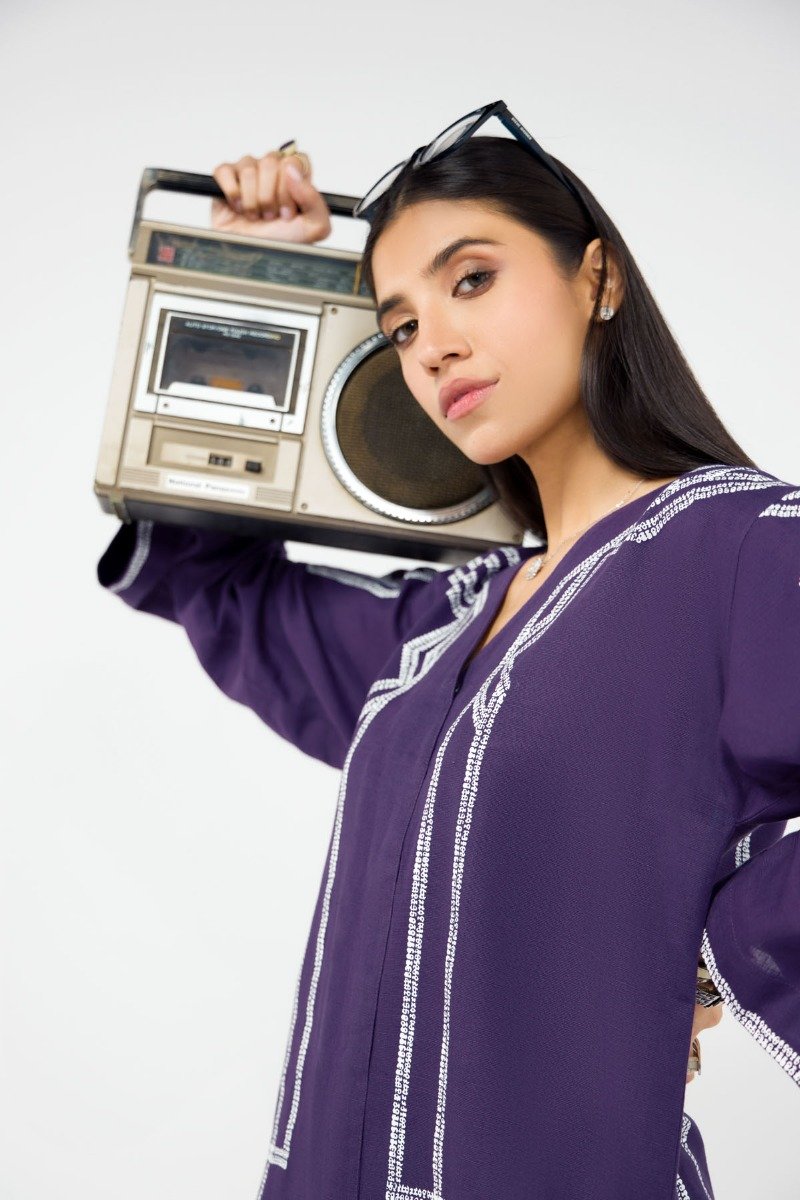 Printed Khaddar Kurti