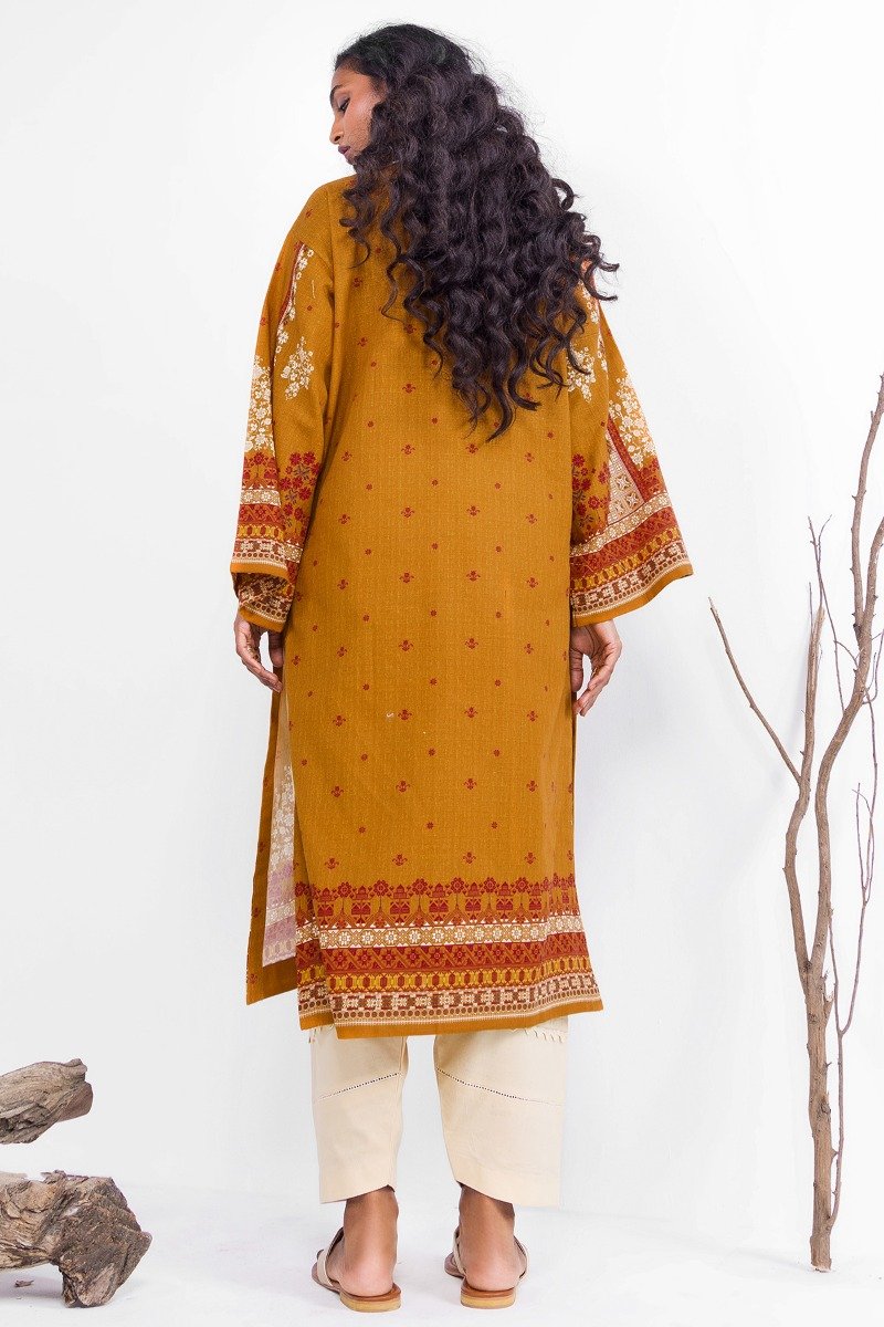 Printed Khaddar Kurti