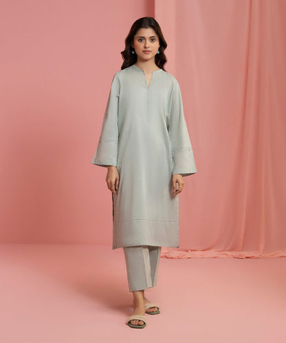 Sapphire - Solid Lawn Shirt