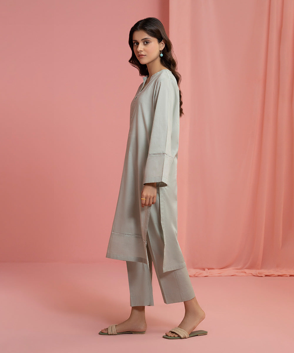 Sapphire - Solid Lawn Shirt
