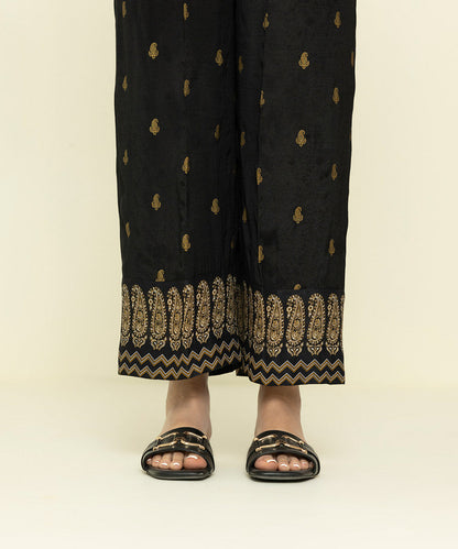 Sapphire - Raw Silk Culottes