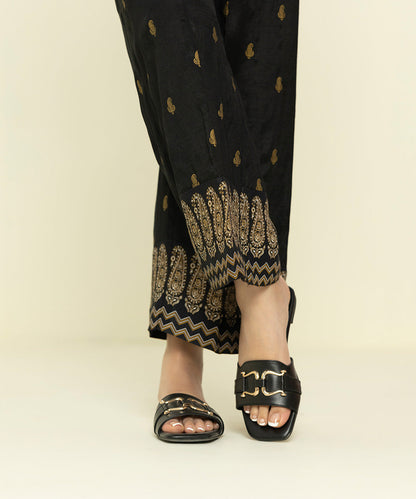 Sapphire - Raw Silk Culottes