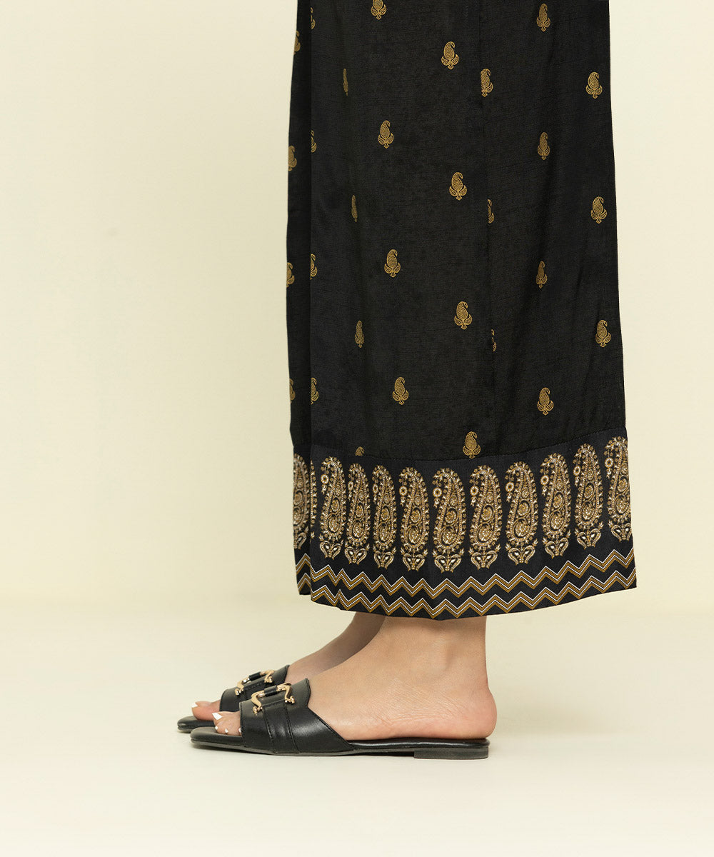 Sapphire - Raw Silk Culottes