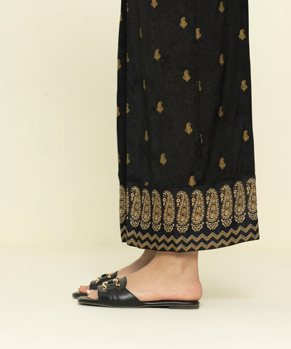 Sapphire - Raw Silk Culottes