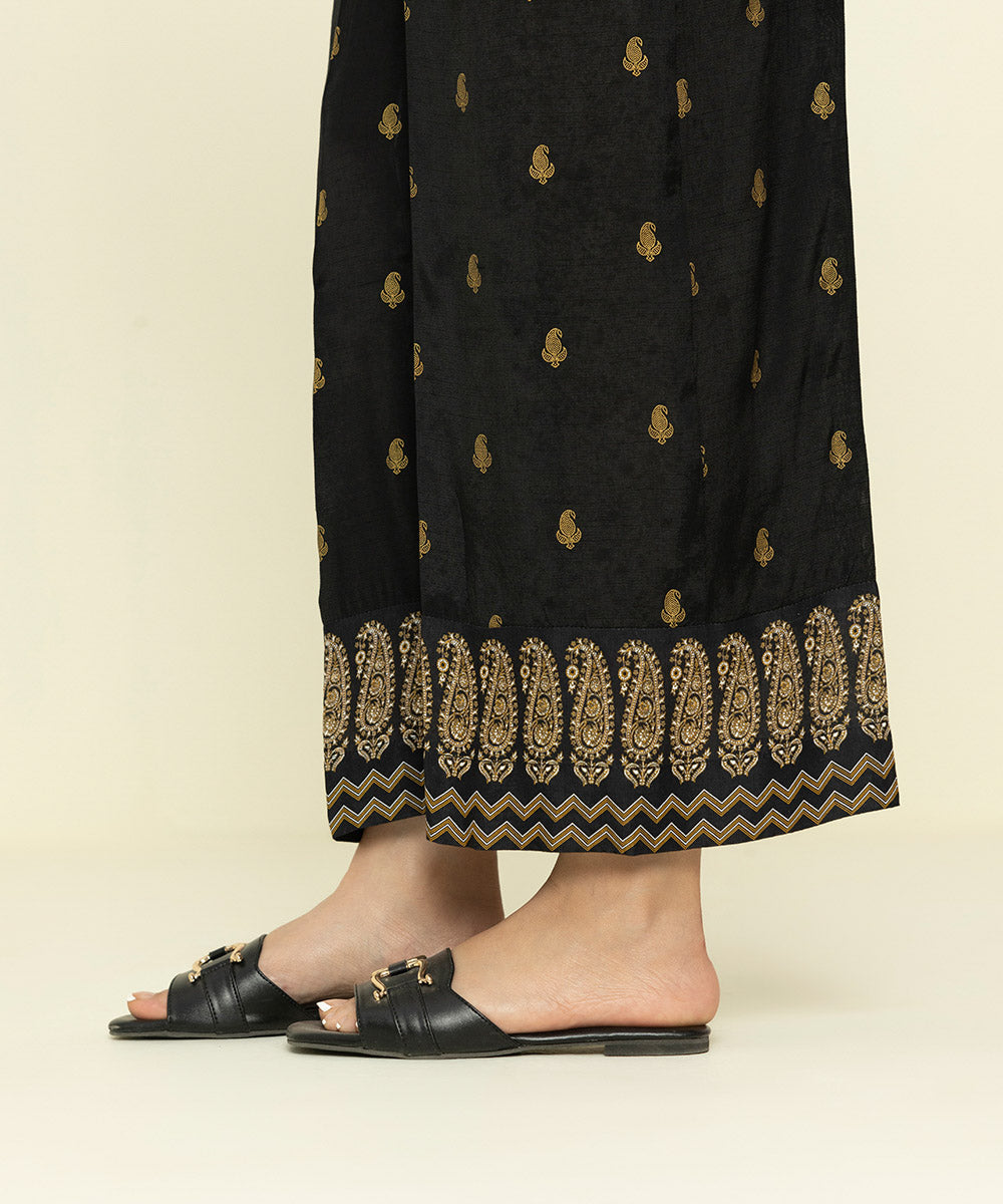 Sapphire - Raw Silk Culottes