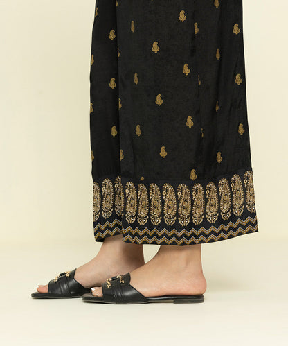 Sapphire - Raw Silk Culottes
