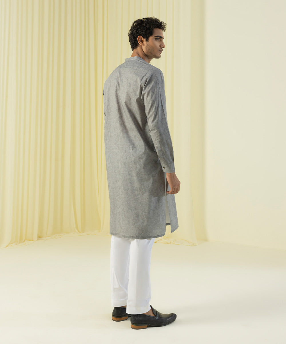 Sapphire - Digital Printed Cotton Kurta