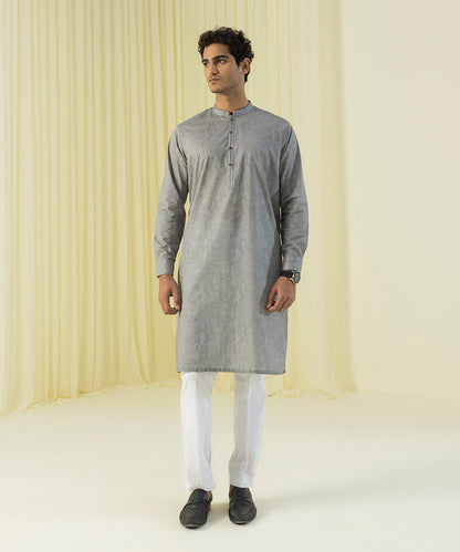 Sapphire - Digital Printed Cotton Kurta