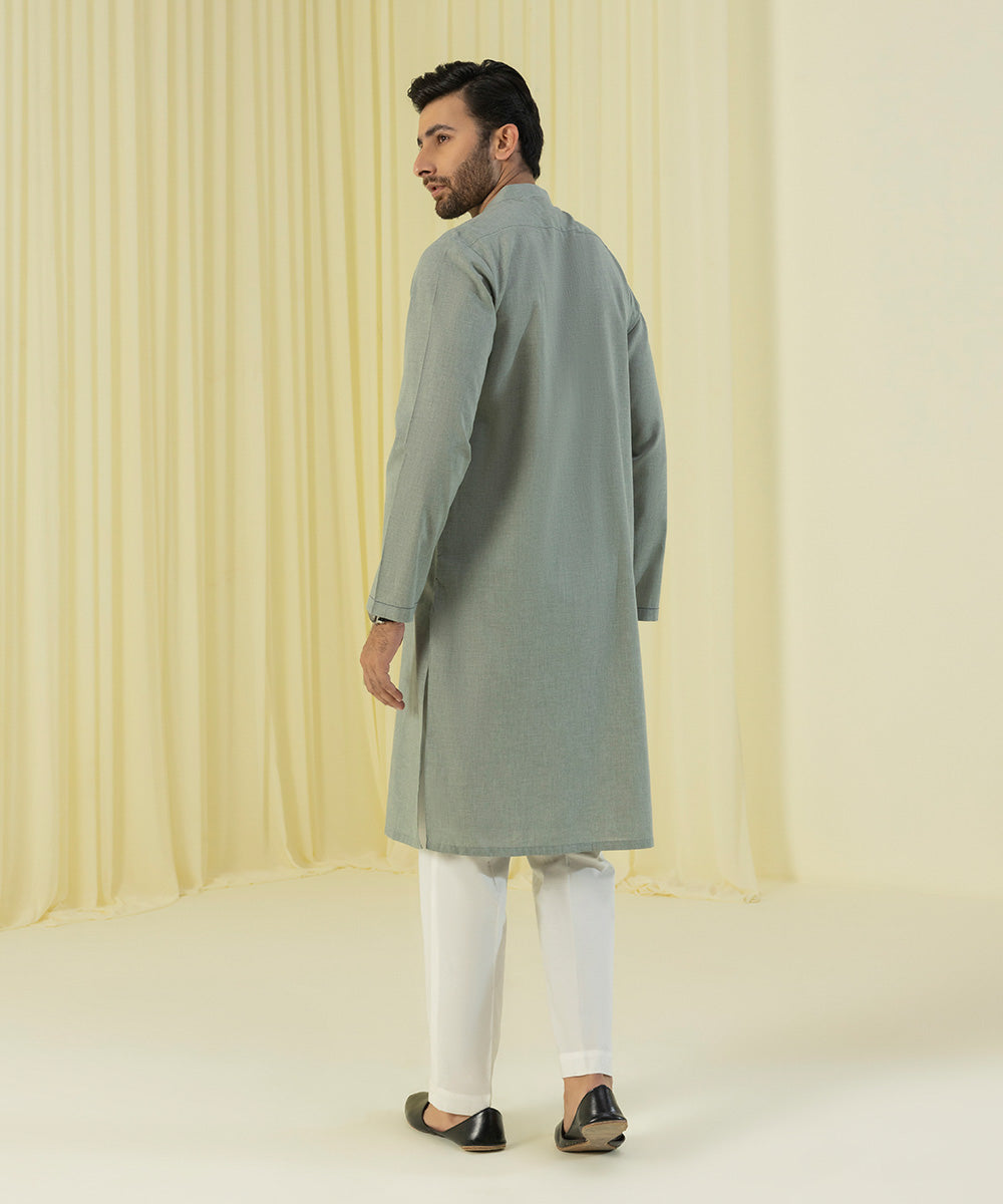 Sapphire - Cotton Mélange Kurta