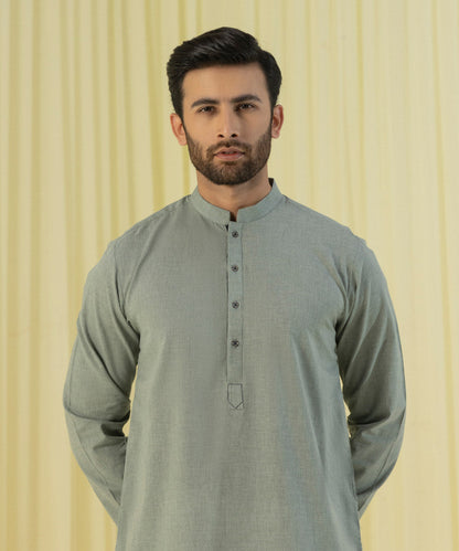 Sapphire - Cotton Mélange Kurta