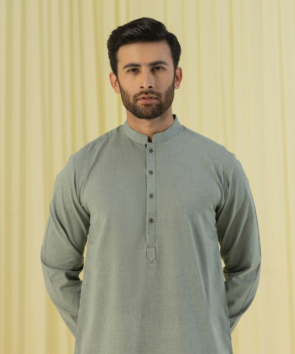 Sapphire - Cotton Mélange Kurta