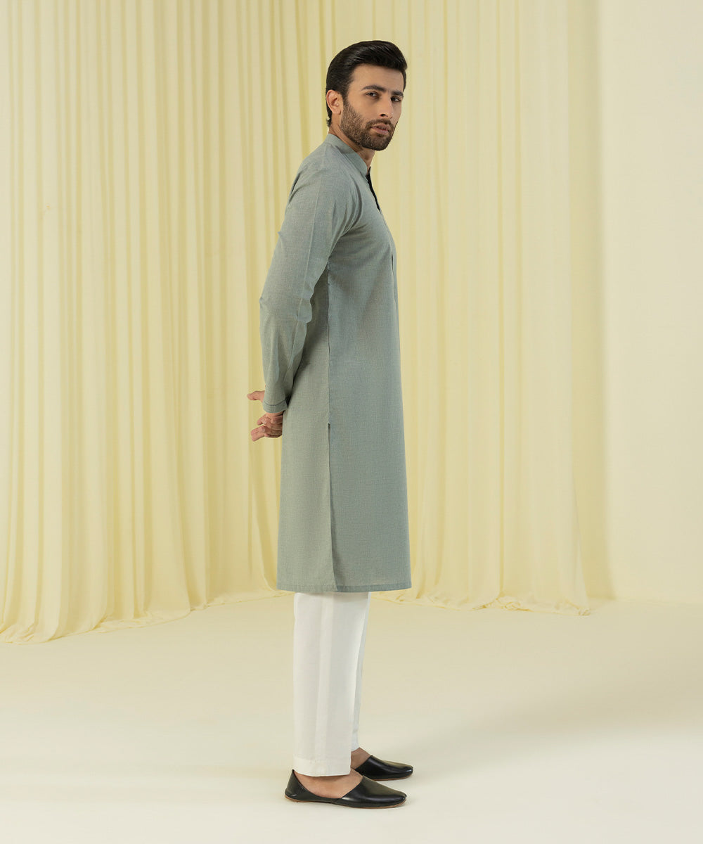 Sapphire - Cotton Mélange Kurta