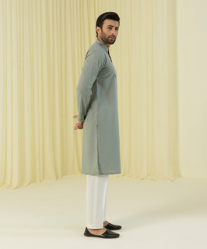 Sapphire - Cotton Mélange Kurta