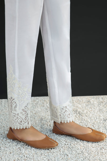 Baroque - EMBROIDERED COTTON TROUSER 199