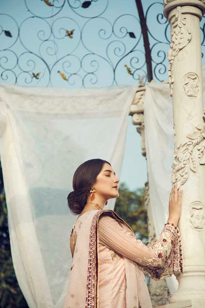 Adan's Libas - BLUSH PINK (SCHIFFLI EMBROIDERED LAWN)