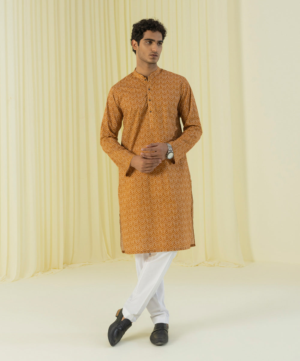 Sapphire - Digital Printed Cotton Kurta
